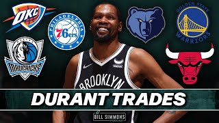 The Most Fun Kevin Durant Trades | The Bill Simmons Podcast