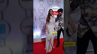 Nyra Banerjee Looking Gorgeous At Lokmat Most Stylish Award 203 In Mumbai