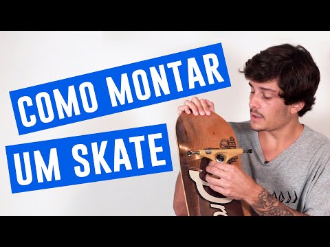 Vídeo: Como Montar Um Skate