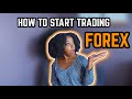 Forex Trading Start Online
