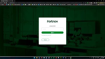Activate Fortnox Integration in Raptool WMS