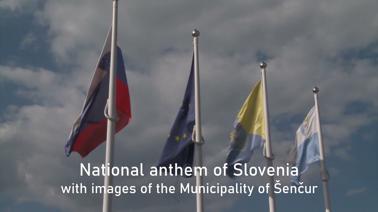 Slovene national anthem with images of Šenčur