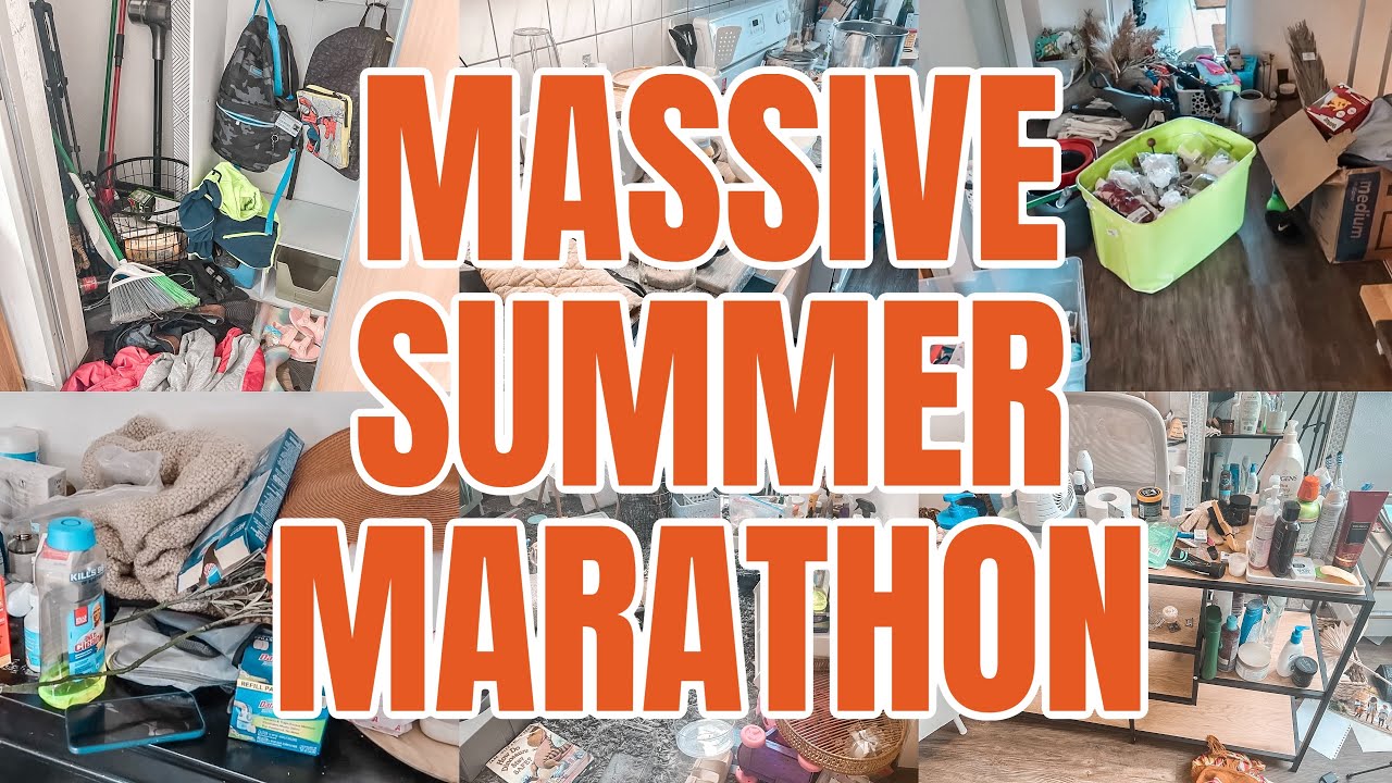 2023 EXTREME SUMMER CLEANING MARATHON OVER 3 HOURS OF EXTREME