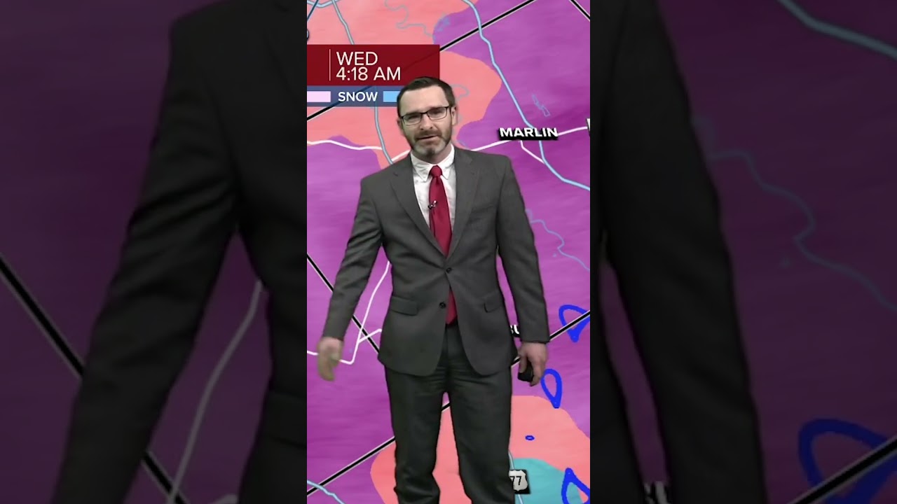 We have Freezing Rain across central Texas! Josh Johns forecasts for the next few days!