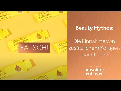 Schönheitsmythe: Die Einnahme von zusätzlichem Collagen macht dick?