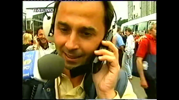 F1 Austria 1999 - Ettore Giovannelli telefona a ca...