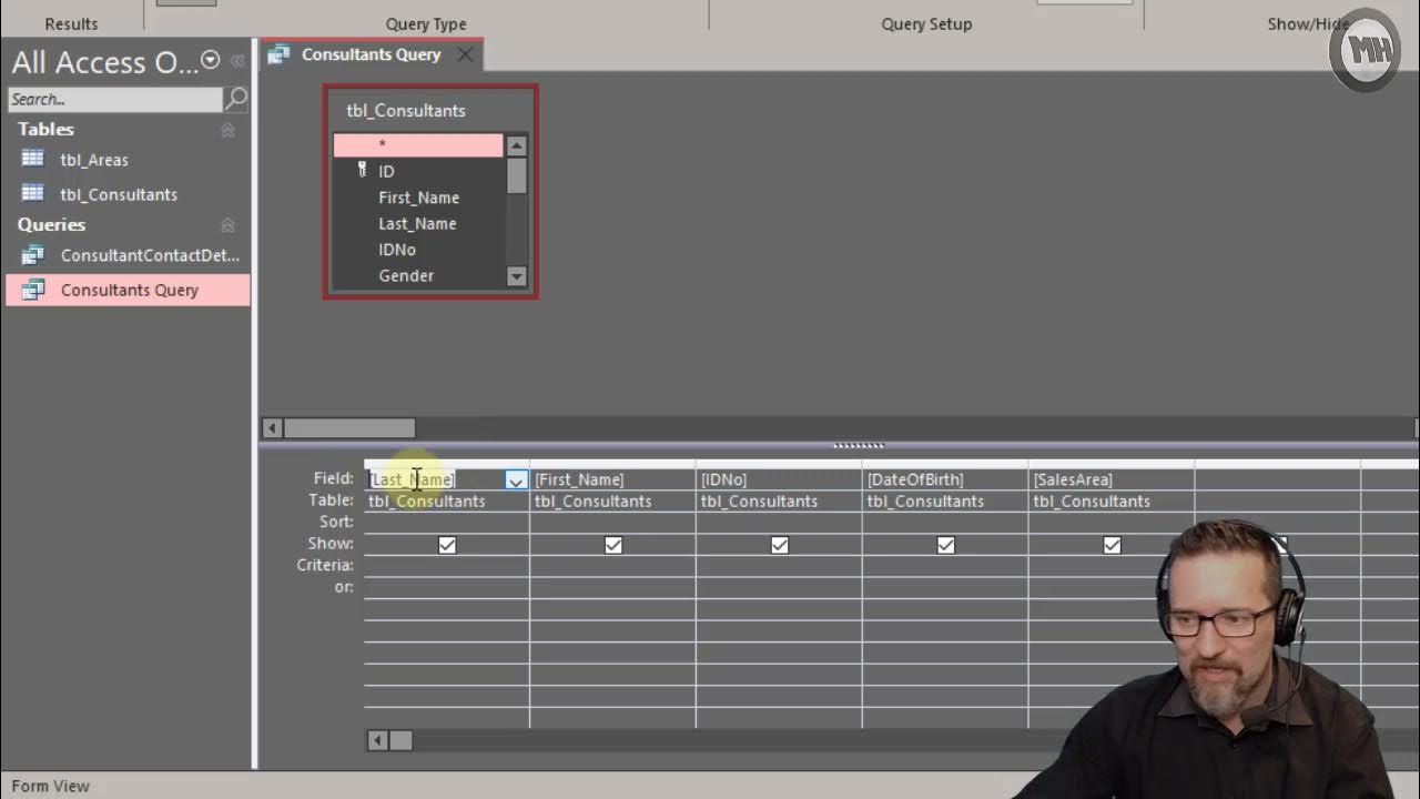Level 2 Access Lesson 14: Creating basic queries - YouTube