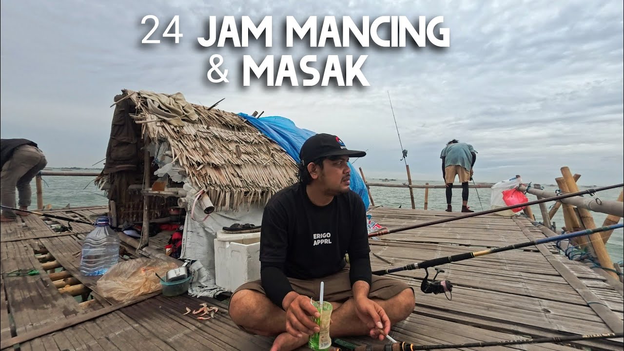 Hampir Gila ! Mancing di bagan pakai umpan ikan Besar, Lihat apa yang terjadi