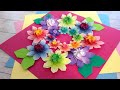 折り紙 クレマチスの花のリース 折り方 Origami Clematis flower wreath tutorial（NiceNo1）