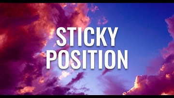 How To Create a Sticky Effect in Editor X | Editor X