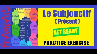 How to form LE SUBJONCTIF ! Practice exercise ! Get Ready !!!