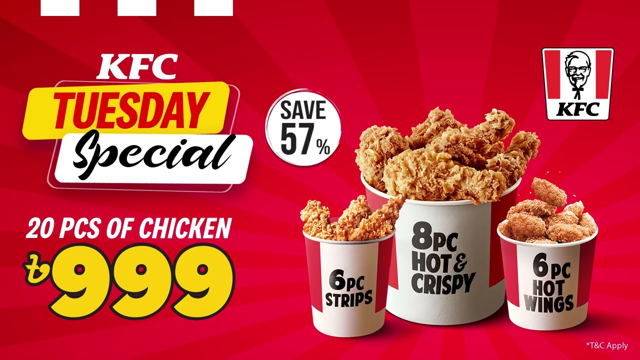 𝐊𝐅𝐂 𝐓𝐮𝐞𝐬𝐝𝐚𝐲 𝐒𝐩𝐞𝐜𝐢𝐚𝐥!