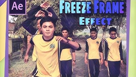 After effect one direction you and i (freeze frame)