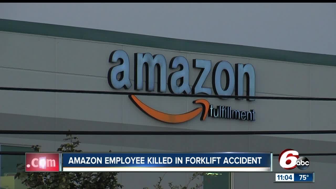 Amazon worker killed during forklift accident in Plainfield - YouTube