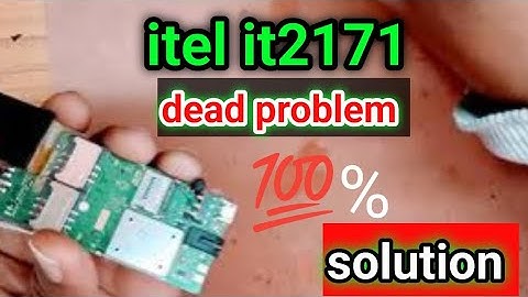 Itel it2171 dead problem 💯% solution ||  keypad mobile how to dead problem solve