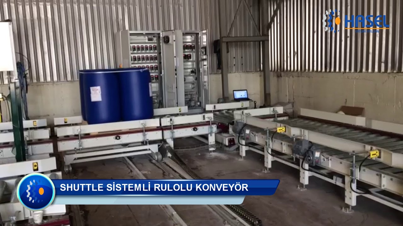 SHUTTLE SISTEMLI RULOLU KONVEYOR / SHUTTLE RING CONVEYOR SYSTEMS