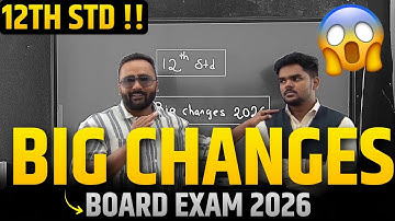 Big Changes in Board Exam 2026|12th Std |Pradeep Giri Sir