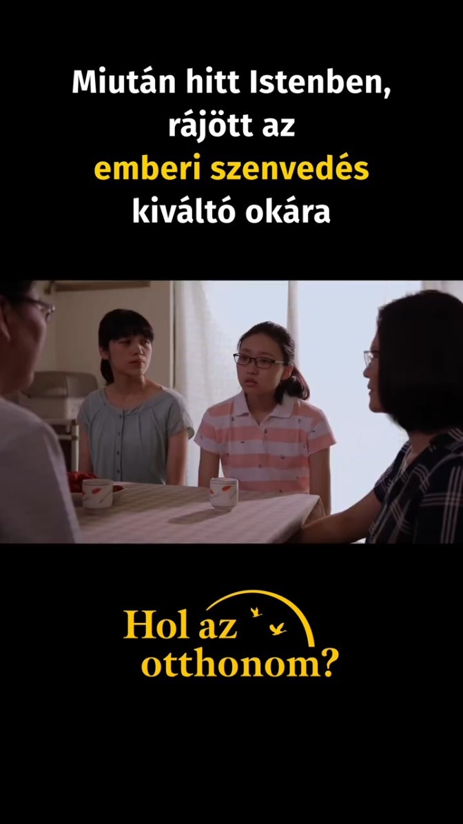 Miután hitt Istenben, rájött az emberi szenvedés kiváltó okára