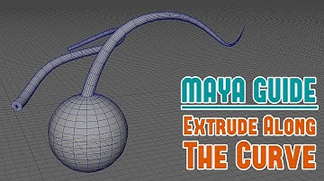 Maya: Complete Modeling Guide to Extrude Along a Curve Techniques and Tips (Wires, Cables, Ropes)