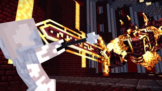 (15+) Ignis vs Entity 303 (L_Ender's Cataclysm mod vs Minecraft Creepypasta) | Minecraft Animation screenshot 4