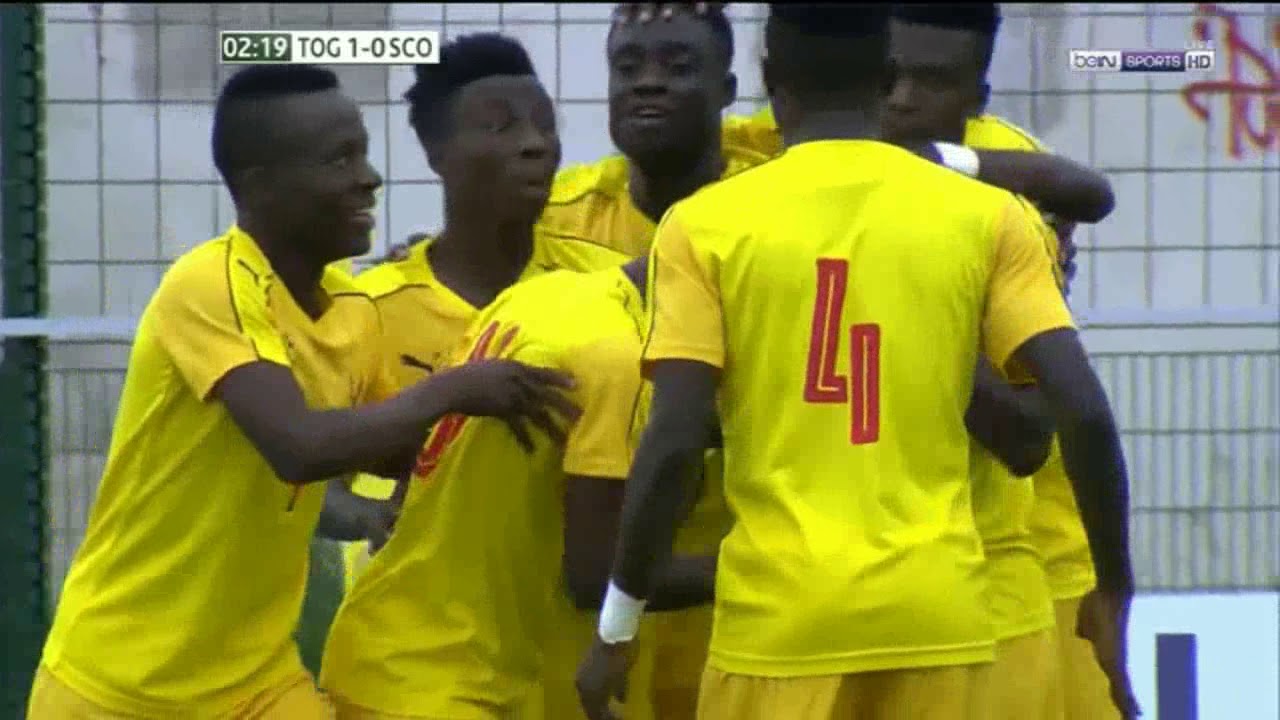 Torneo Esperanzas de Toulon 2018: Togo 1-1 Escocia - YouTube