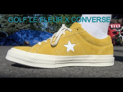 golf le fleur x converse yellow