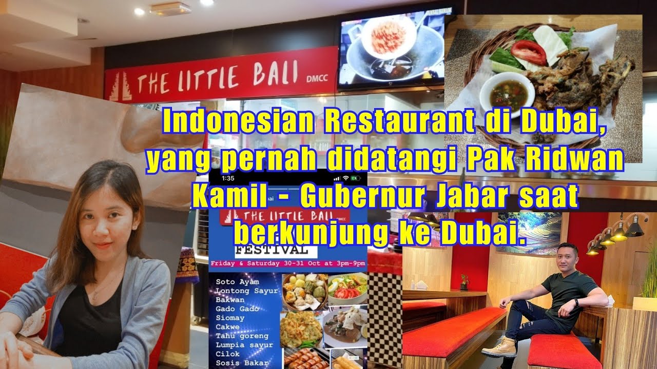 Dubai indonesian Restaurant ( The Little Bali ) UAE. All you can eat 