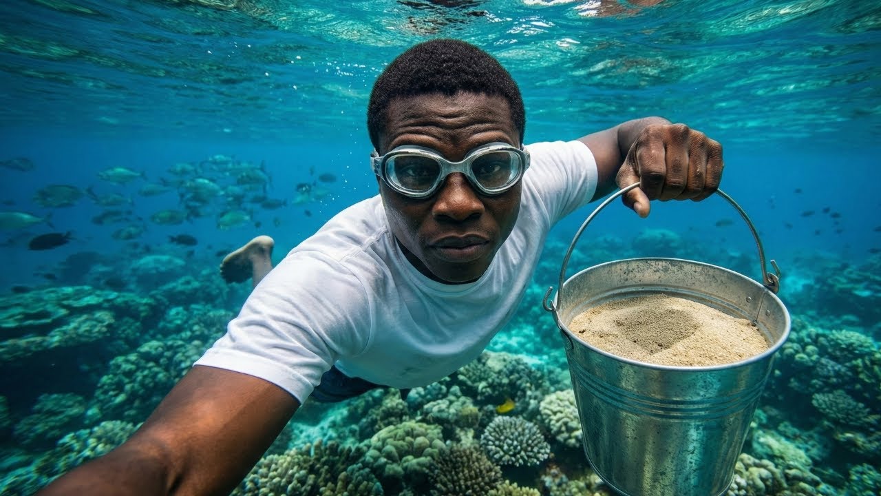 Why Men Risk Their Lives Diving for Sand in Lagos