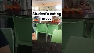 Students Eating In Mens Hostel Mess