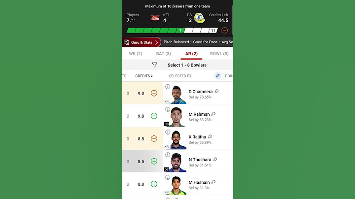 KFL vs DS Today Dream11 prediction team || B-Love Kandy vs Dambulla Sixers || #dream11 #lpl2024