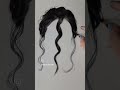 AMAZING PENCIL DRAWING TUTORIAL || HOW TO DRAW A HAIR. artist: sanazyousefi_art