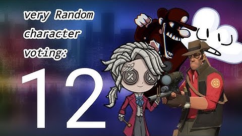 Very Random character voting : 12