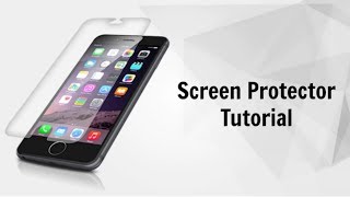 How to put on a Screen Protector Without Bubbles (Perfectly Apply a Screen Protector)