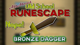 Bronze Dagger - All About Oldschool Runescape