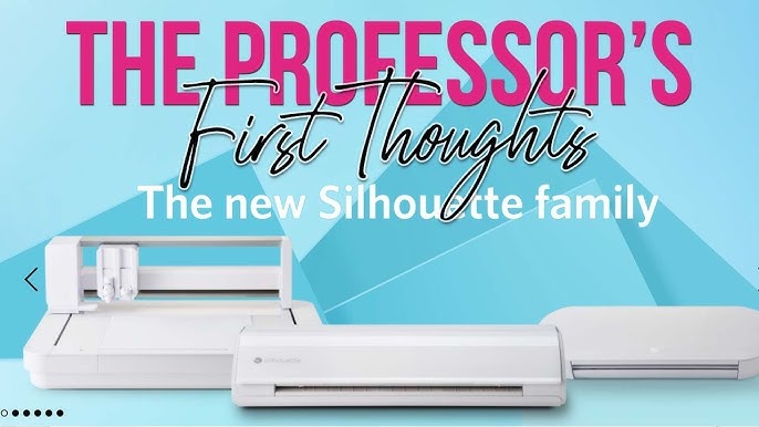 🤯 3 NEW Machines Silhouette Cameo 5, Silhouette Curio 2 and Silhouette  Portrait 4 