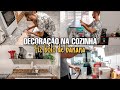 COLOCAMOS PRATELEIRAS NA COZINHA, UTENSÍLIOS + FIZ BOLO...