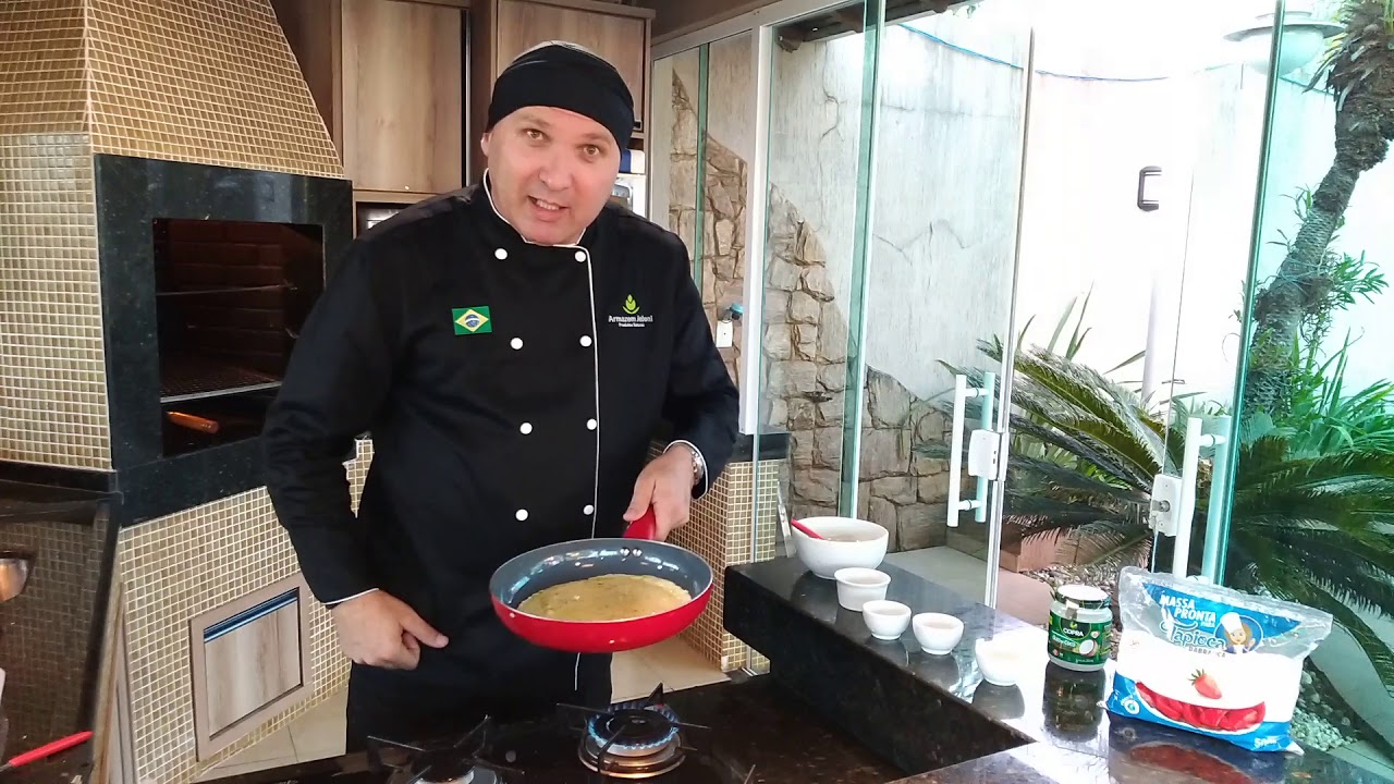 RECEITA CREPIOCA DOCE E SALGADA MASTERCHEF