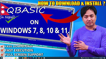How To Download and Install Qbasic ? Full Detailed Video In Nepali