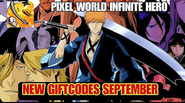 Pixel World Infinite Hero & New Giftcode September - New Redeem Code Pixel World Infinite Hero Sept