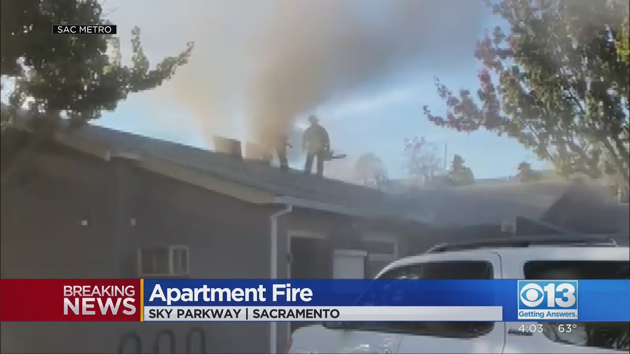 Apartment Fire In South Sacramento - YouTube