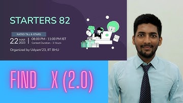codechef starters 82 solution l Find eX | Find_X l Hindi explanation