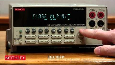 Close / Open Multiple Channels with Keithley
