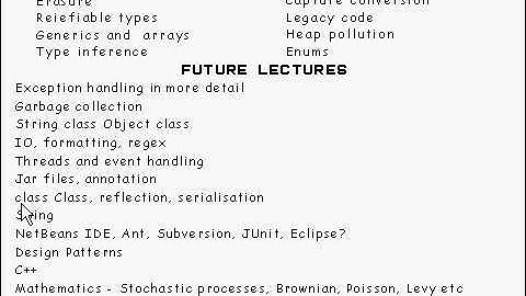 Java Tutorial 24.46: Generic types and Wildcard types