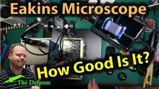 🔴 #478 Eakins Auto Focus Microscope Build and First Look