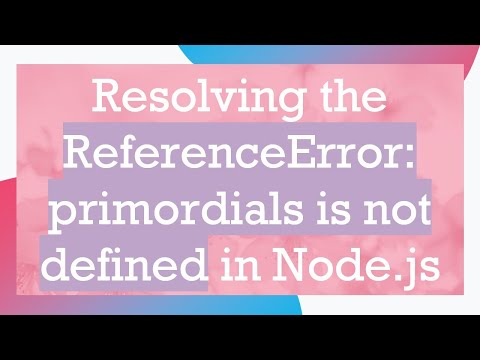 Resolving the ReferenceError: primordials is not defined in Node.js