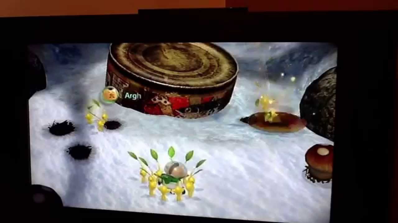 Pikmin 3 story mode day 1 Charlie's crash site. Part 1 of 2.