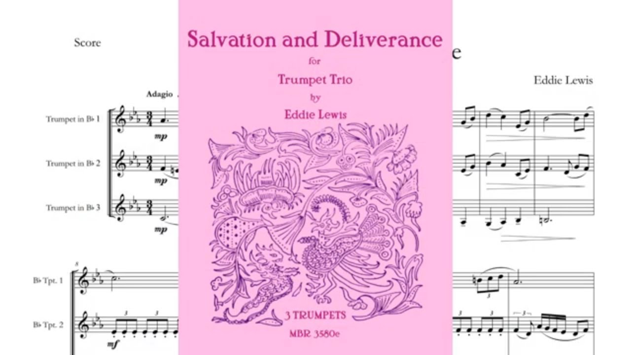 Trumpet Trio: Salvation and Deliverance by Eddie Lewis
