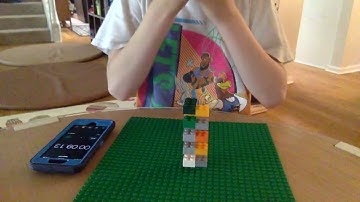 Fastest time to stack a 10 large brick right angle LEGO® tower Micah N.