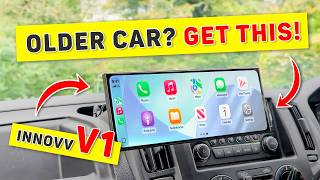 Transform Any Car in 1 Minute! INNOVV V1 CarPlay & Android Auto Dashboard Screen Review