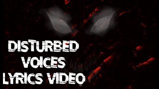Disturbed - Voices - Lyrics Video